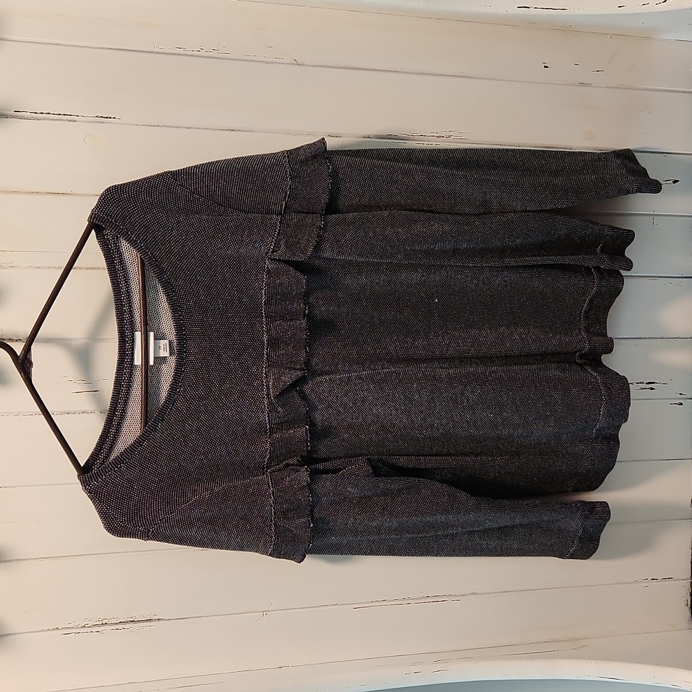 Ava & Viv lightweight Polko dot sweatshirt